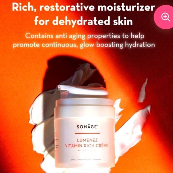 SONAGE SKINCARE Lumenez Vitamin Rich Face Creme NEW 50ML MSRP $58 - Picture 3 of 16